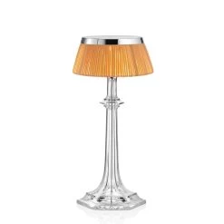 Bon Jour Versailles Lamp With Soft Shade By Flos -Home Furnishings Shop bonjour versailles piccola t cromo rafia