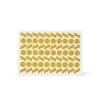 Rythym Letterpress Card - Yellow Ochre By Esme Winter -Home Furnishings Shop esme rythm yellow