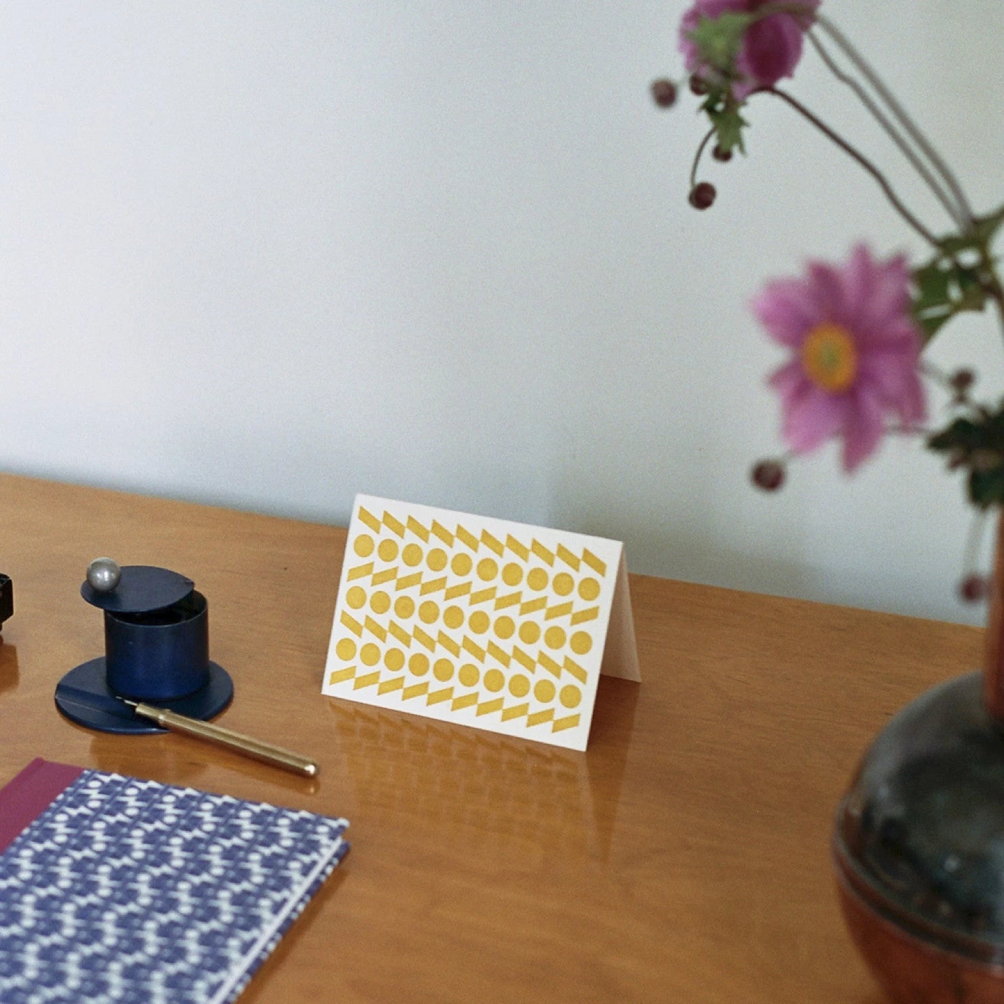 Rythym Letterpress Card - Yellow Ochre By Esme Winter 4 Rythym Letterpress Card - Yellow Ochre By Esme Winter - Image 2