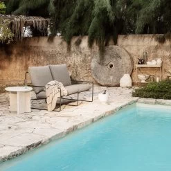 Desert Sofa 2 Seater By Ferm Living -Home Furnishings Shop fermLIVING SS22 DesertSofa 2seater BlackDarkSand image 1