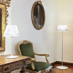 Romeo Moon Floor Lamp By Flos -Home Furnishings Shop flos romeo moon lifestyle1