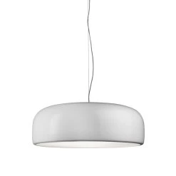 Smithfield Pendant Light By Flos -Home Furnishings Shop flos smithfield white pendant