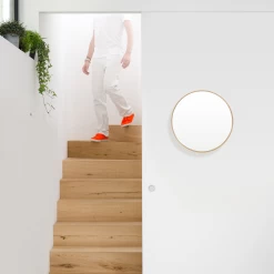 Glance Mirror By Lincoln Rivers For Wireworks -Home Furnishings Shop glance450mirrorround30034.27 pic3