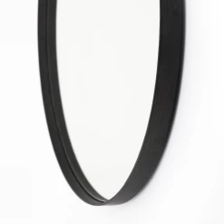 Glance Mirror By Lincoln Rivers For Wireworks -Home Furnishings Shop glance660wallmirrordarkoak5.detail