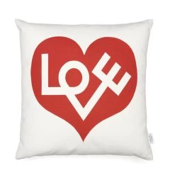 Graphic Print Pillow - Love By Vitra