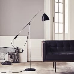 Bestlite BL4 Floor Lamp By Gubi -Home Furnishings Shop gubi BL4 chrome lifestyle