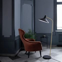 G10 Floor Lamp By Gubi -Home Furnishings Shop gubi g10 floor lamp black lifestyle
