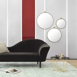 Randaccio Wall Mirror By Gubi -Home Furnishings Shop gubi randaccio mirror lifestyle1