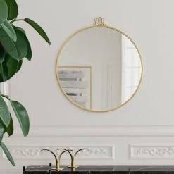 Randaccio Wall Mirror By Gubi -Home Furnishings Shop gubi randaccio mirror lifestyle2