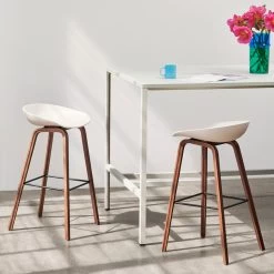 About A Stool AAS 32 High - Wooden Base By Hay -Home Furnishings Shop haus london hay aas 32 walnut2 f2c6a43d 101a 4c37 b719 5d1d85ae3789