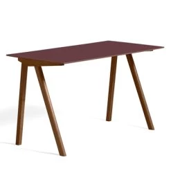 Copenhague Desk CPH 90 By Hay -Home Furnishings Shop haus london hay cph90 walnut5