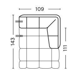 Hay Quilton Modular Sofa - Build Your Own 34 Hay Quilton Modular Sofa - Build Your Own -Home Furnishings Shop haus london hay quilton 401