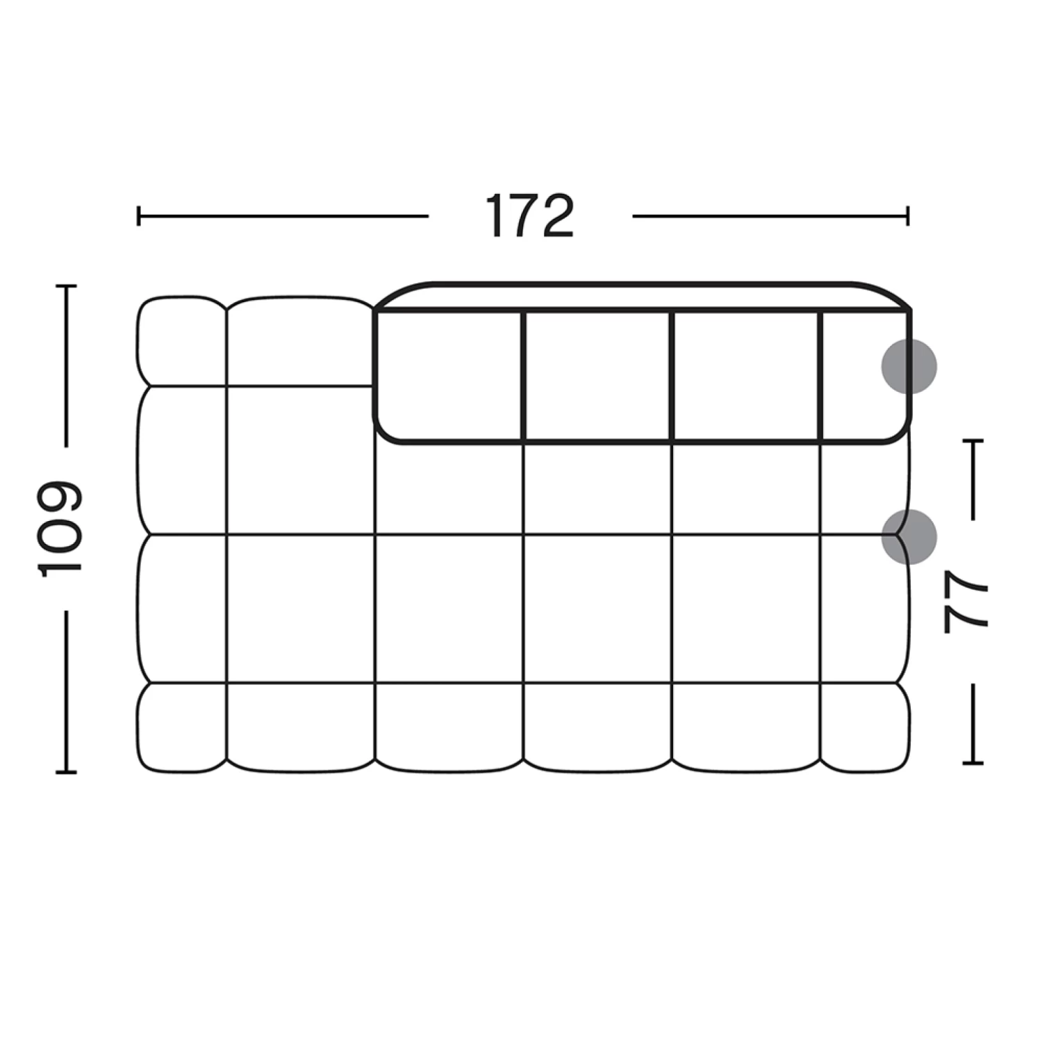 Hay Quilton Modular Sofa - Build Your Own 19 Hay Quilton Modular Sofa - Build Your Own - Image 17