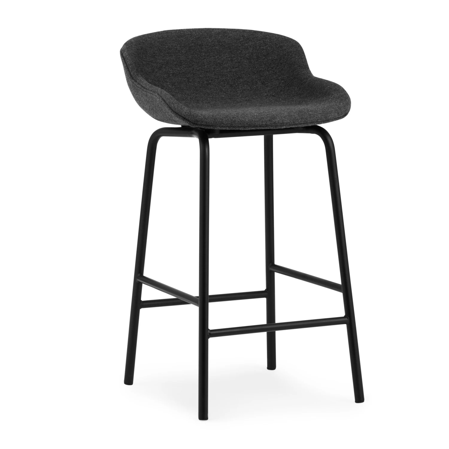 Hyg Barstool Upholstered With Steel Base By Normann Copenhagen 8 Hyg Barstool Upholstered With Steel Base By Normann Copenhagen - Image 6