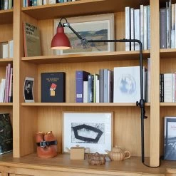 Lampe Gras N°226 Bookshelf Clamp Lamp By La Lampe Gras -Home Furnishings Shop lampegras.226.3.hs