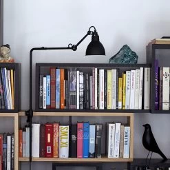 Lampe Gras N°226 Bookshelf Clamp Lamp By La Lampe Gras -Home Furnishings Shop lampegras.226.4.hs