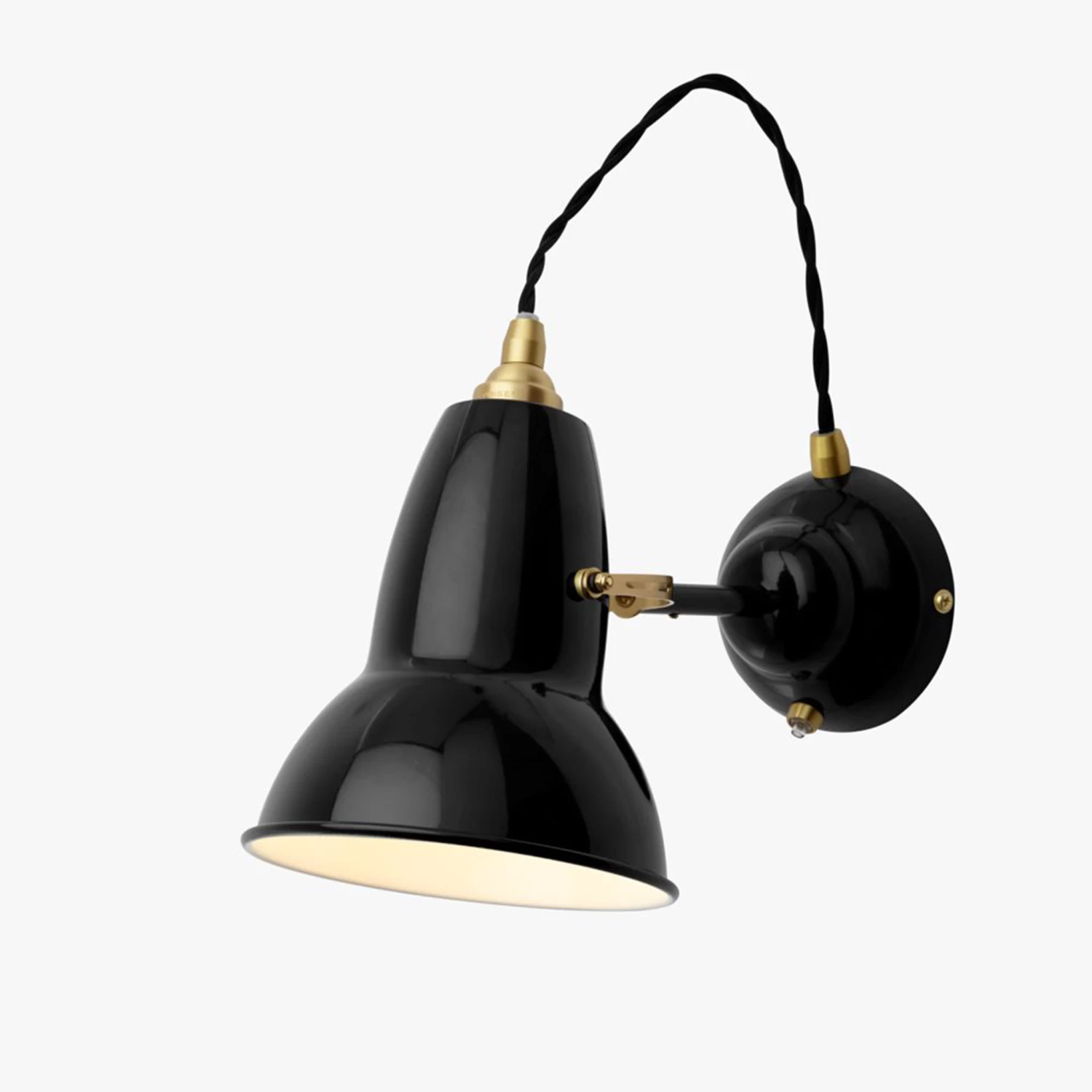 Original 1227 Brass Wall Light By Anglepoise 4 Original 1227 Brass Wall Light By Anglepoise - Image 2