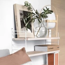 String - Shelves -Home Furnishings Shop string system bedroom ash white portrait