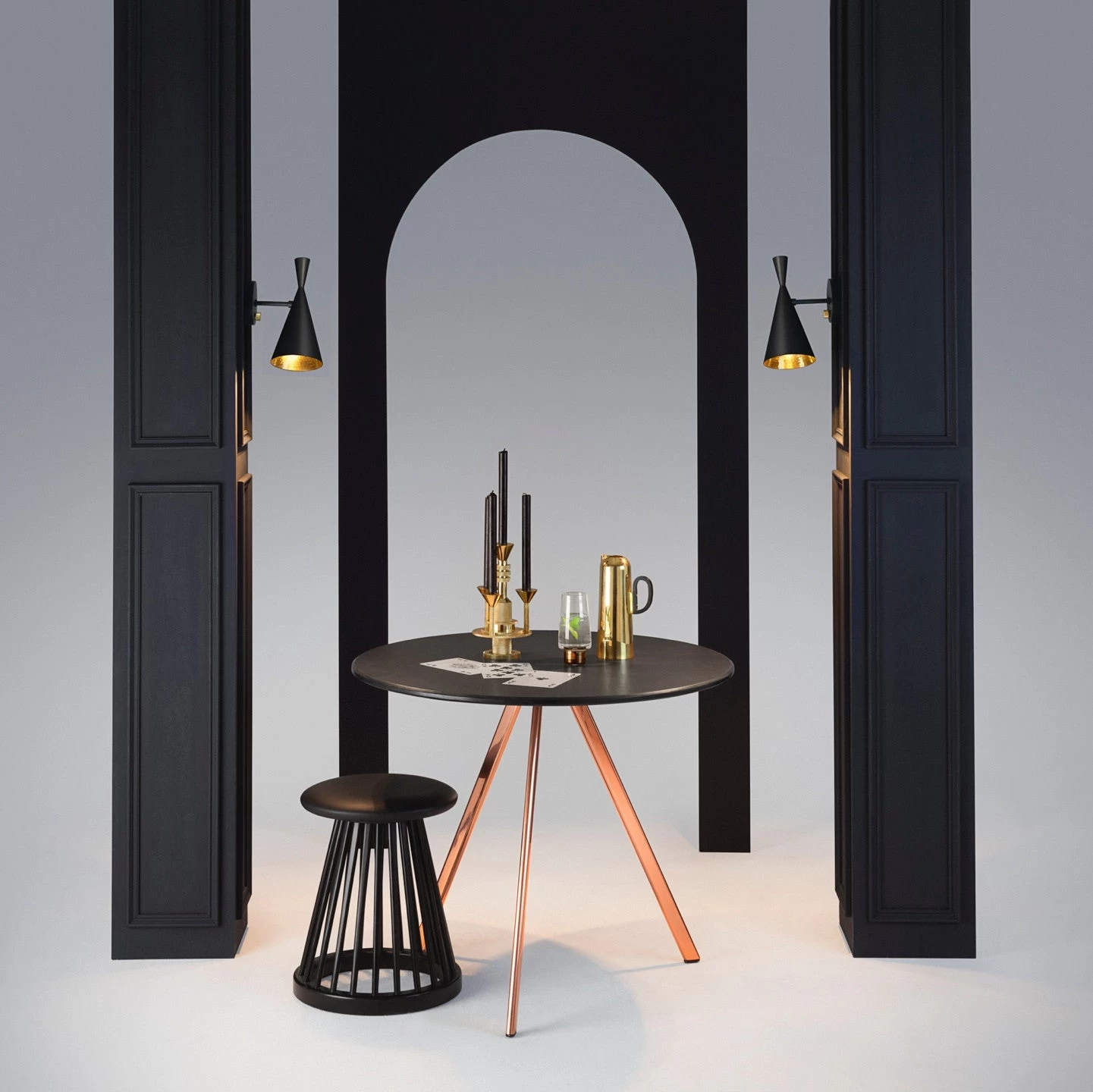 Beat Wall Light Black By Tom Dixon 5 Beat Wall Light Black By Tom Dixon - Image 3