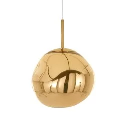 Melt Mini LED Pendant By Tom Dixon -Home Furnishings Shop tom dixon melt mini pendant light gold off