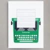 Olivetti Typewriter Mini Card By Scout Editions -Home Furnishings Shop typewriter